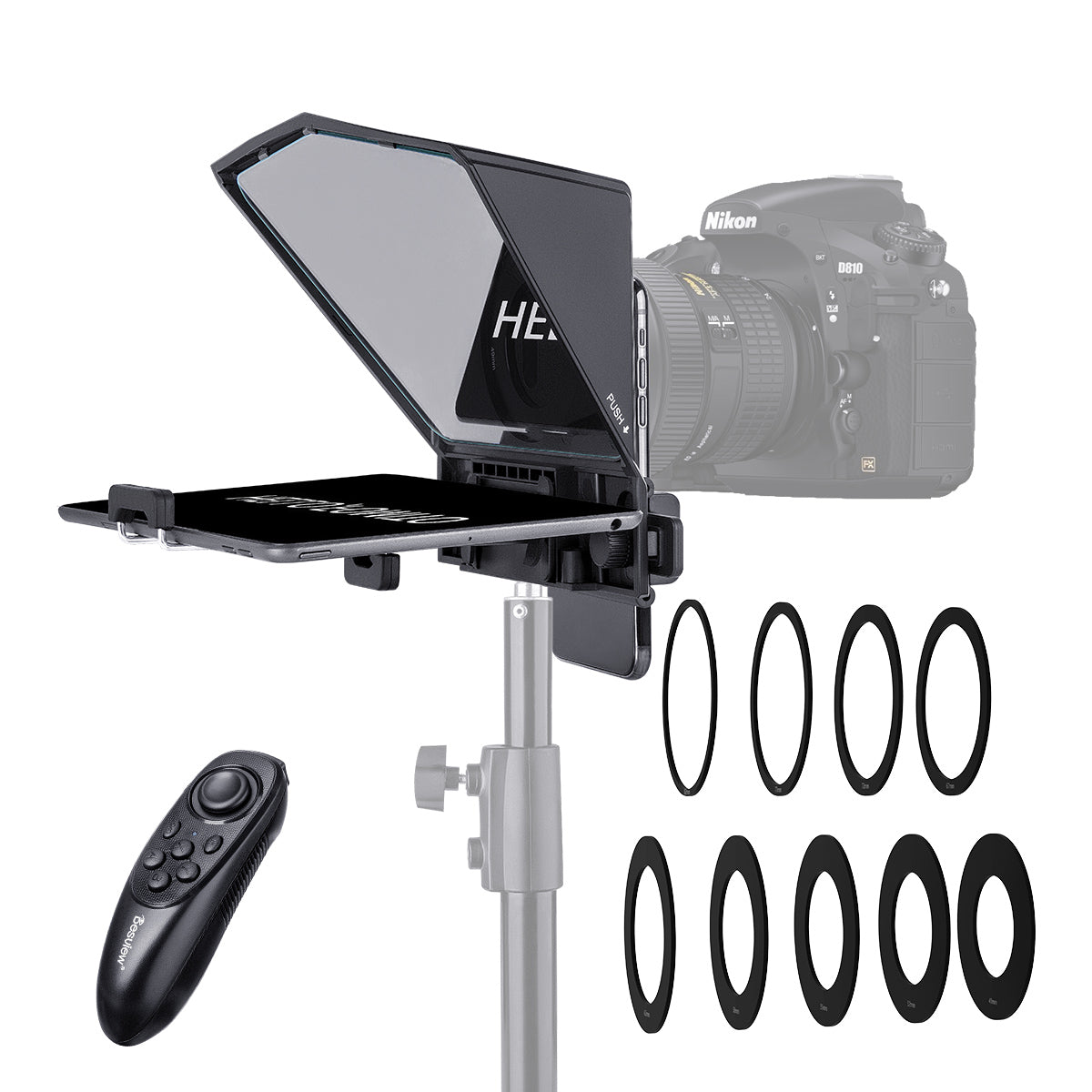 teleprompter camera