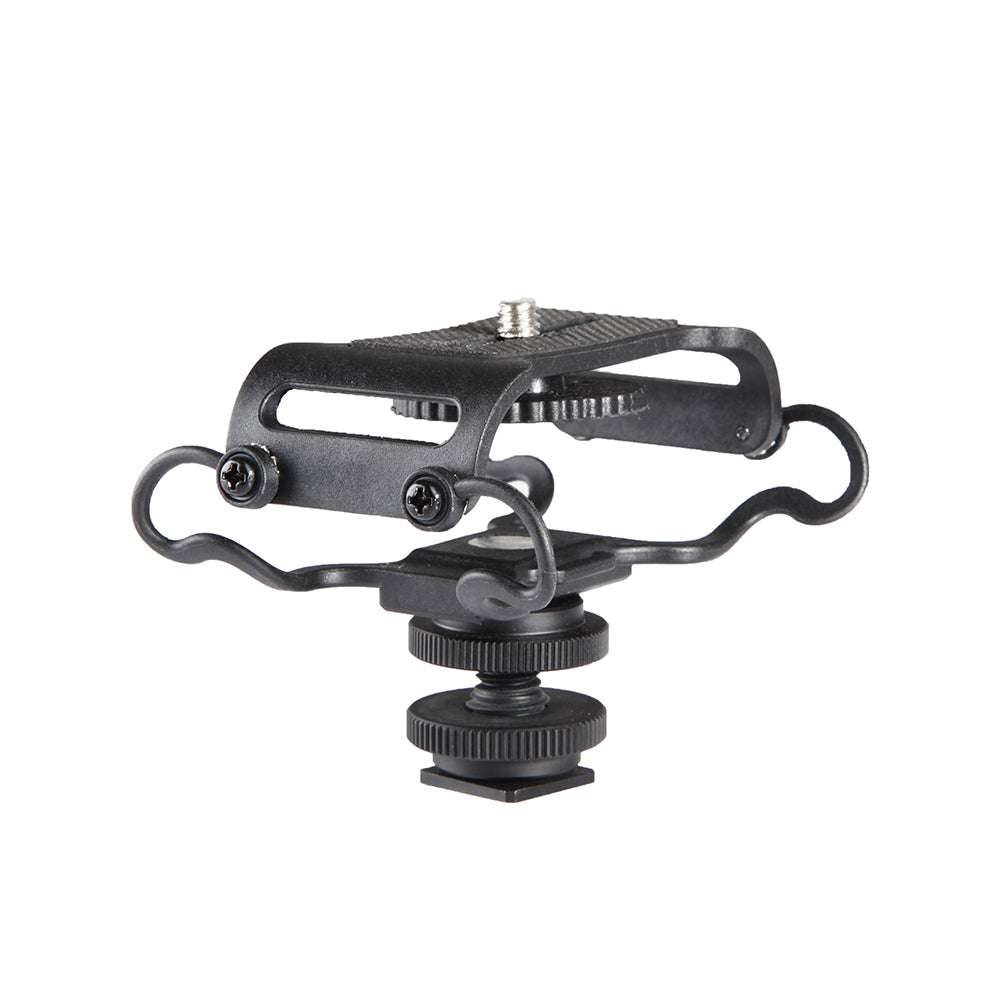 BOYA BY-C10 Universal Microphone and Portable Recorder Shock Mount for such  as for Zoom H1/H4n/H5/H6 for Sony PCM-M10