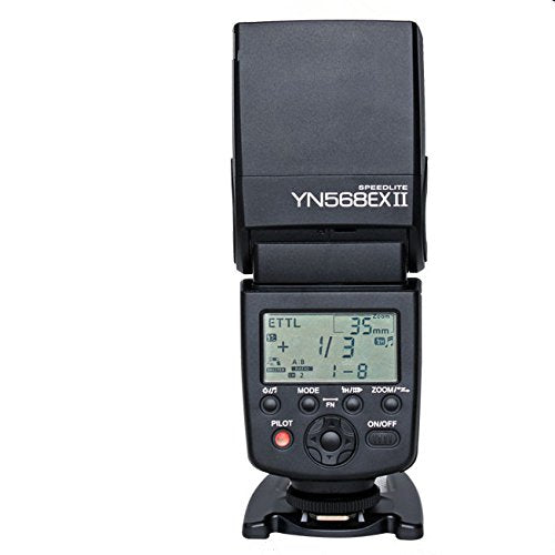 Yongnuo YN-568EX II, YN568EX II Flash, High speed, Ultra powerful GN master control, Off camera speedlite for Canon