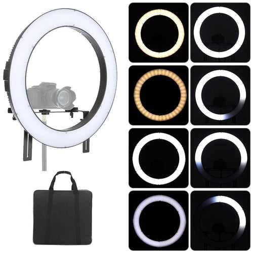 Falcon Eyes DVR-160TVC Photography Studio Video LED Ring Light(3200K-5600K)