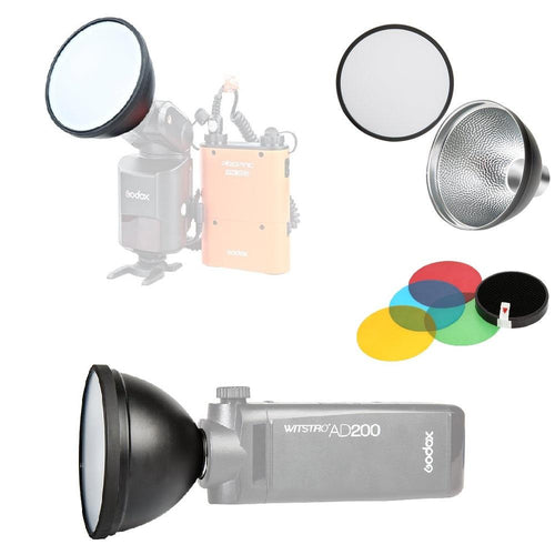 Godox AD-S2 Standard Reflector and AD-S11 Honeycomb grid Cover Reflector Kit