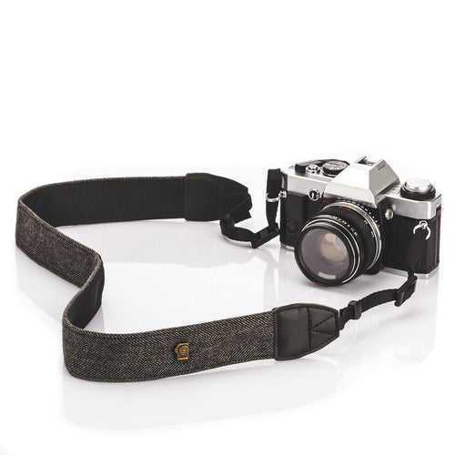 Fomito Camera Shoulder Neck Strap Vintage Belt for All DSLR Camera(Classic White and Black Weave)