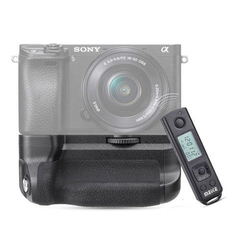 Meike MK-A6300-Pro Battery Grip 2.4G Wireless Remote Control for Sony A6300
