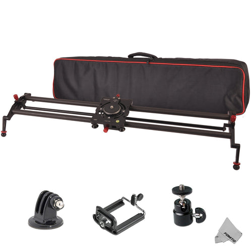 Fomito 47 Inch/ 120cm 8 Axises Carbon Fiber Follow Focus Track Dolly Slider