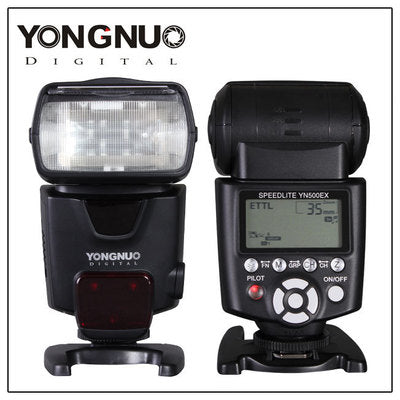 YONGNUO YN500EX E-TTL GN53 1/8000s HSS Camera Flash Light Speedlite for Canon 6D 7D 5D2 5D3 60D 650D 600D 550D 700D