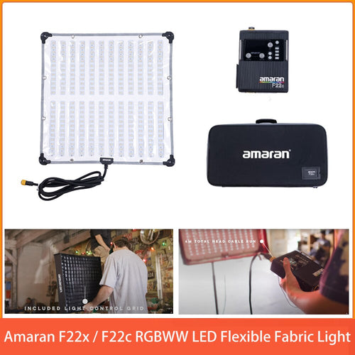 Amaran F22c / F22x 200W Output 2500K~7500K RGBWW LED Flexible