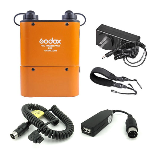 Godox PROPAC Li-ion Power Pack PB960 Flash Battery CX Cable