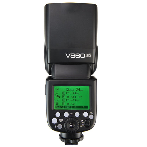 Godox V860IIO 2.4G GN60 TTL HSS 1/8000s Li-on Battery Camera Flash