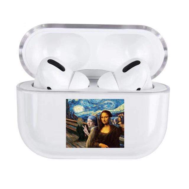 off white airpods case mona lisa