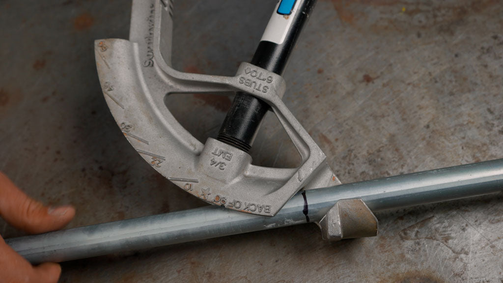 Conduit Bender Arrow For Lining Up Bends