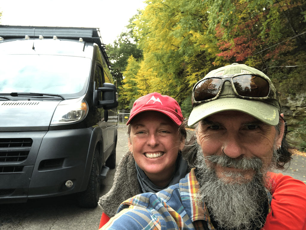 Vanlife Couple Enjoying Their Travels