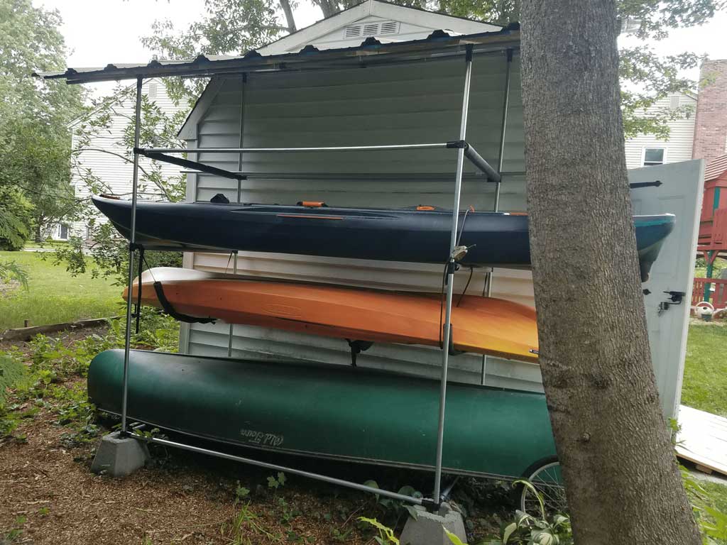 DIY Kayak Rack and Trailer Ideas