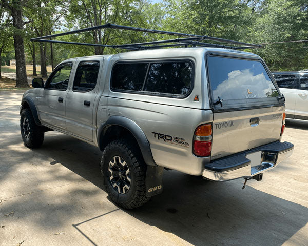 DIY Roof Rack Attached To Toyota Tacoma Roof Rack