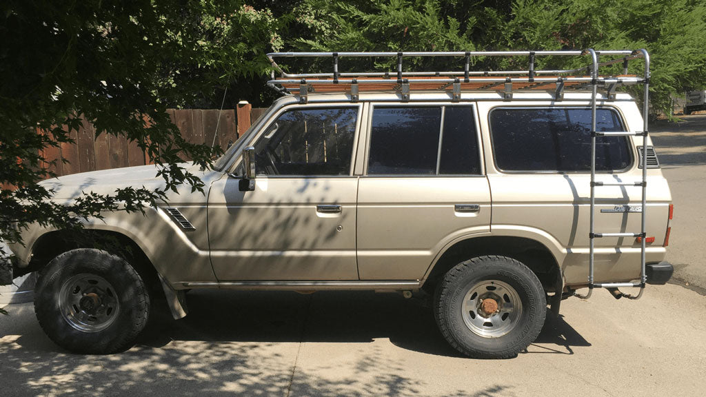 Custom Roof Rack For Land Cruiser