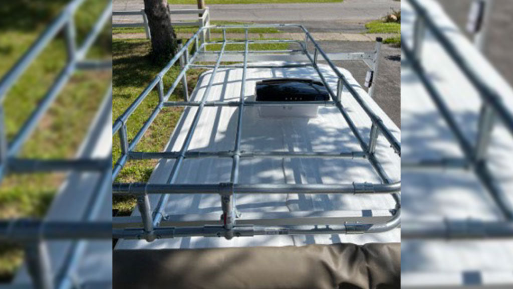 DIY Trailer Roof Rack Built With EMT Conduit