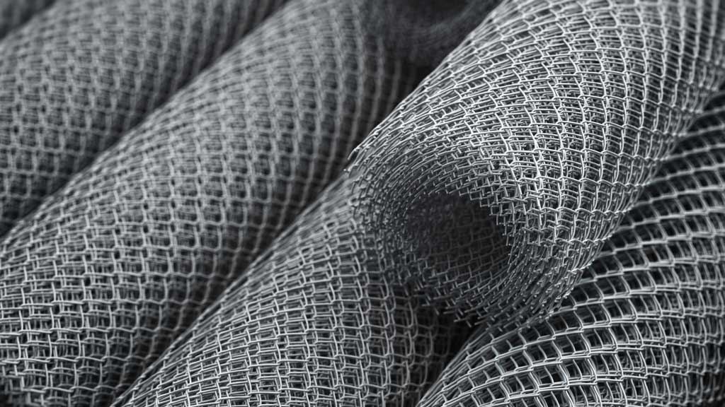 Metal fencing mesh 