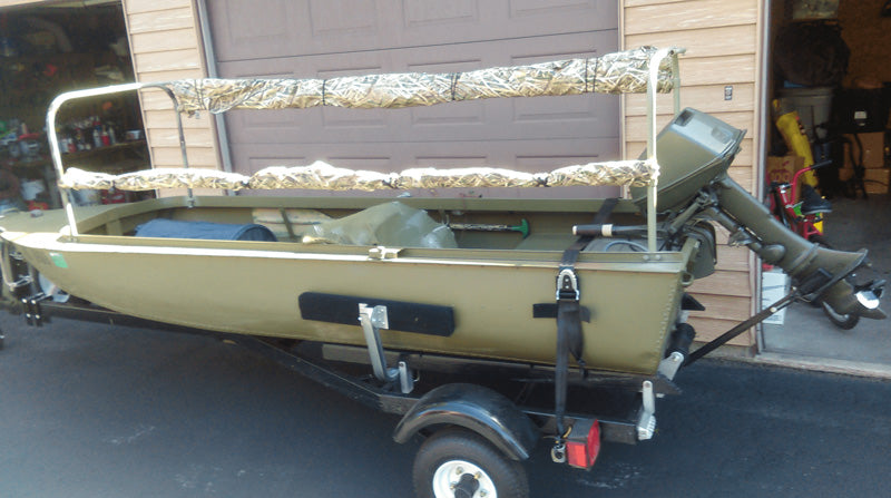 How To Build A Duck Boat Blind (CHEAP!) 