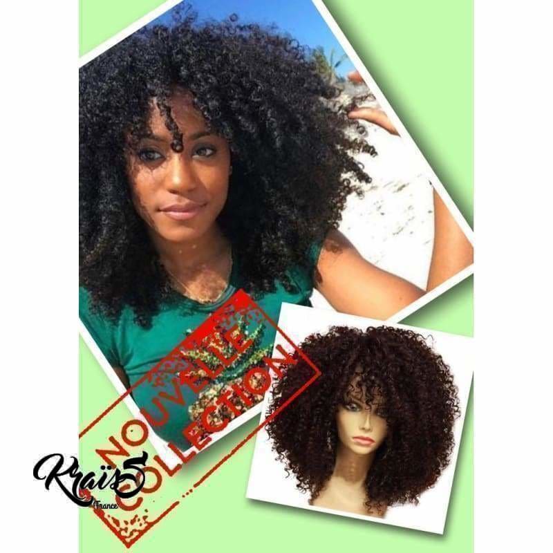 perruque cheveux naturel afro