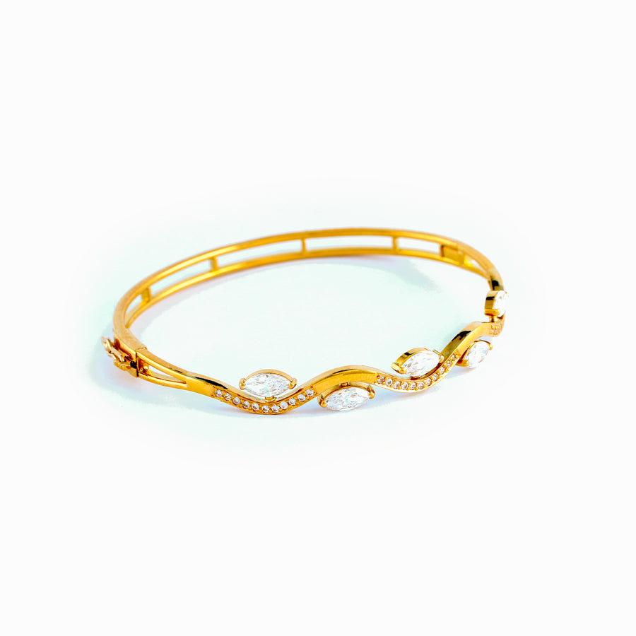 22KT YELLOW GOLD BANGLE (BA0000887) – Swarnamahal Jewellers Ltd