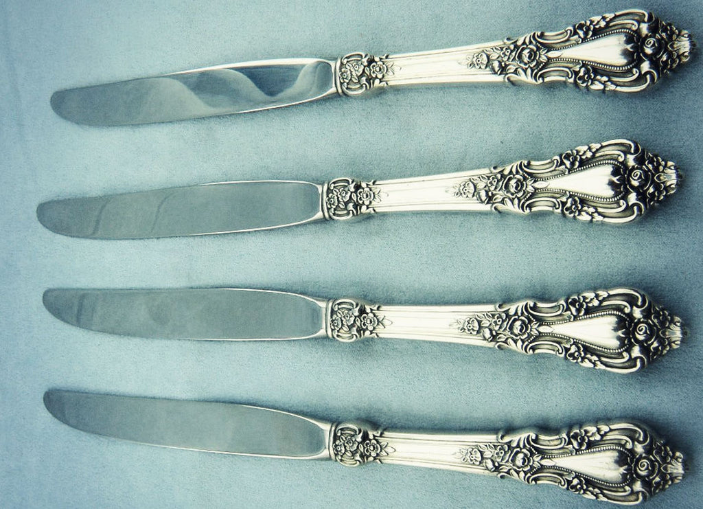 Sterling Silver Dinner Knives -  Lunt  ELOQUENCE 