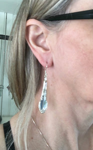 Enchantment Spoon Earrings Shown on Model