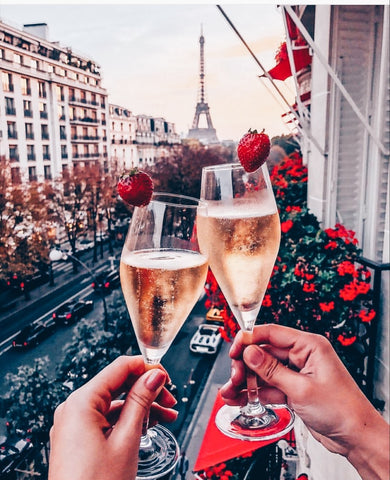 Eiffel Tower Restaurant - Here's something to toast to! Buy $100