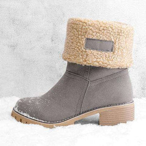 skylar fur heel boot