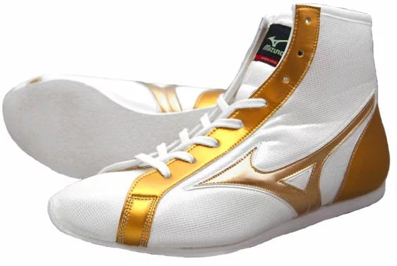 mizuno sneakers gold