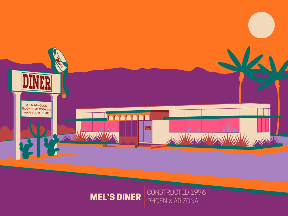 Mel's Diner Print