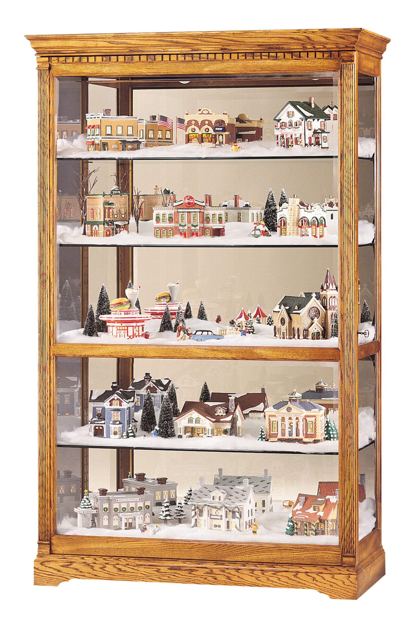 Howard Miller Parkview Curio Cabinet 680237 Curios And More