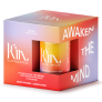 Can of non-alcoholic braincare beverage Kin Spritz from Kin Euphorics