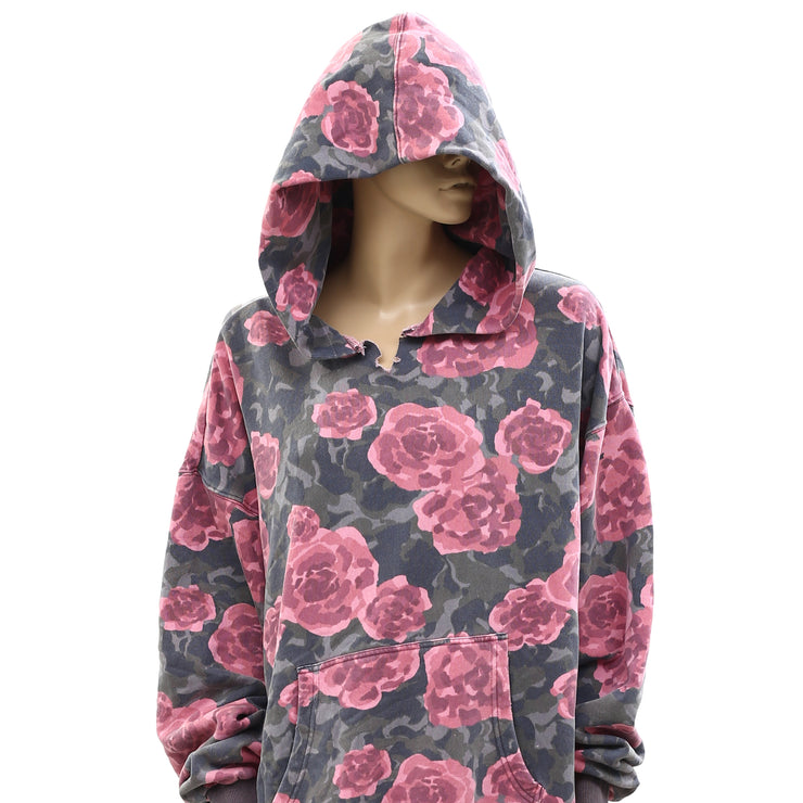 free people its a vibe printed hoodie