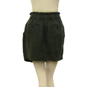 Laurence Dolige Paris Olive Green Mini Skirt S