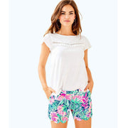 Lilly Pulitzer Florabelle Blouse Tee T-shirt Top S