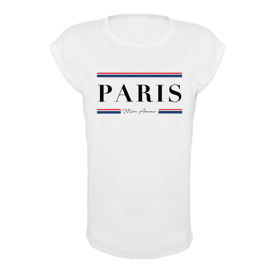 Paris Mon Amour Loose T Shirt Ecntrc