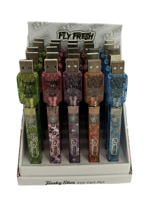 Fly Fresh Funky Slim 510 Cart Pen 25ct - Smoke Culture U.S.A.