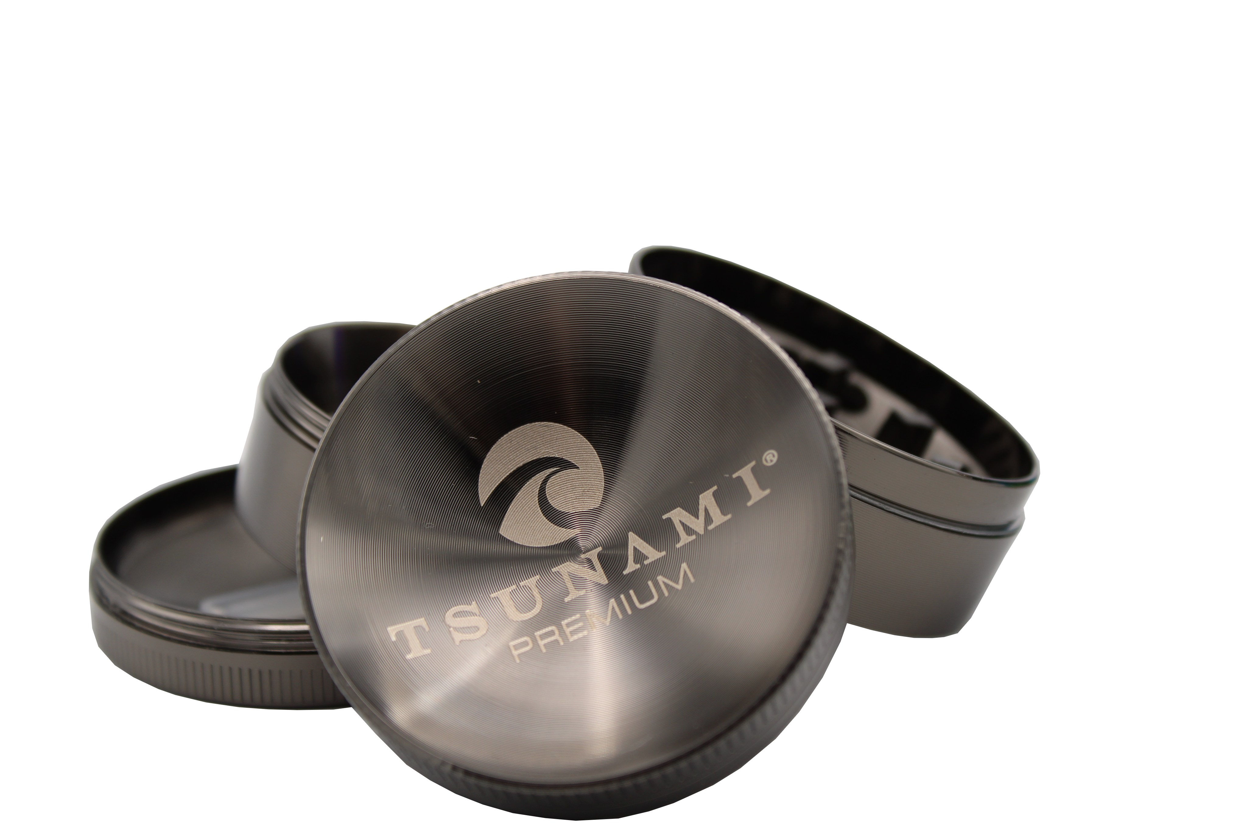 Tsunami 100MM Sunken Top Dry Herb Grinder, Grinders