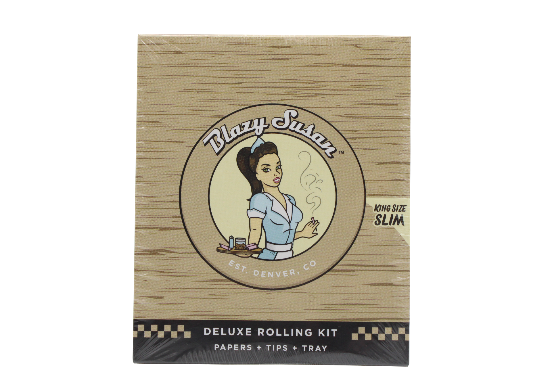 BLAZY SUSAN UNBLEACHED ROLLING PAPERS KING SIZE SLIM 50CT – Smoke Culture  U.S.A.