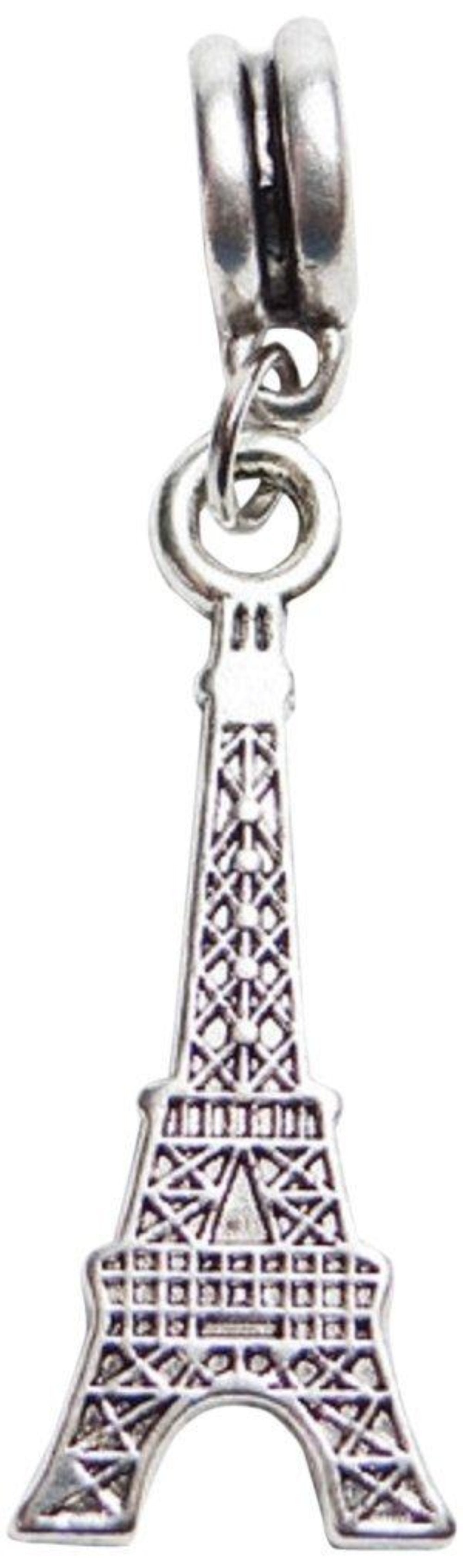 Eiffel Tower Dangle Charm Bead