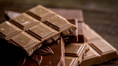 What are the four types of chocolate: Milk Chocolate