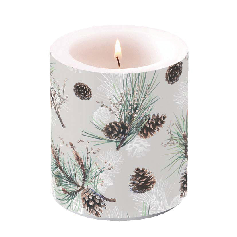 Frosted Pine Cones 10oz Signature Jewelry Candle – JewelScent