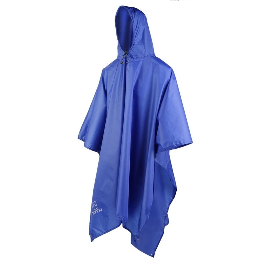 Blue Tsunami Outdoor Waterproof Poncho | Veteran Merchandise