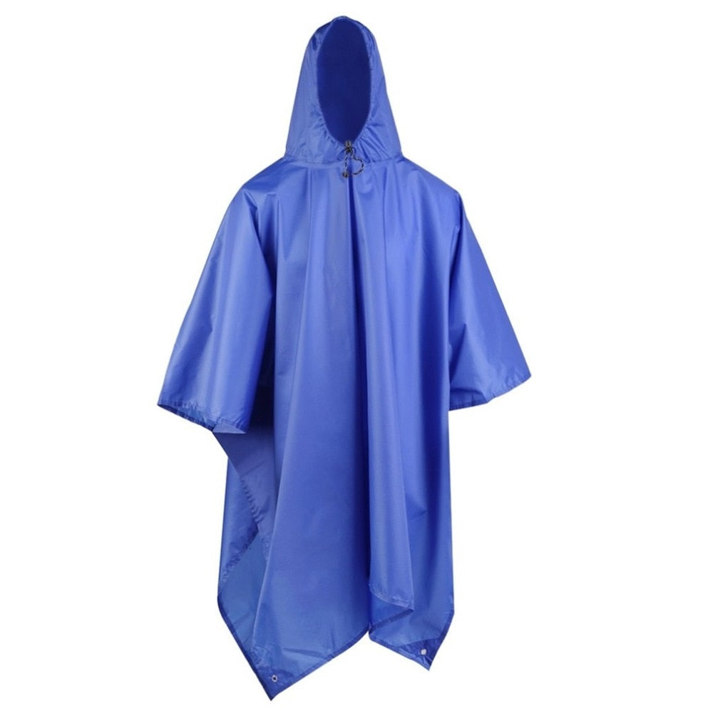 Blue Tsunami Outdoor Waterproof Poncho | Veteran Merchandise