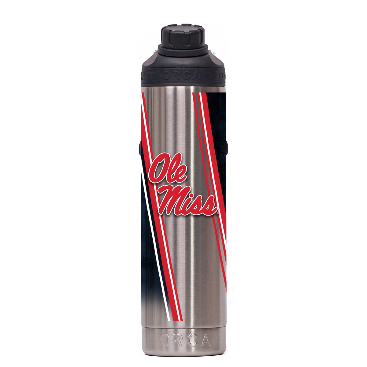 Ole Miss Double Stripe Wrap Hydra 22 oz. ORCA