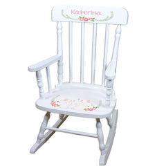 personalised kids rocking chair