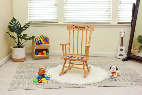 personalized rocking chair for kids