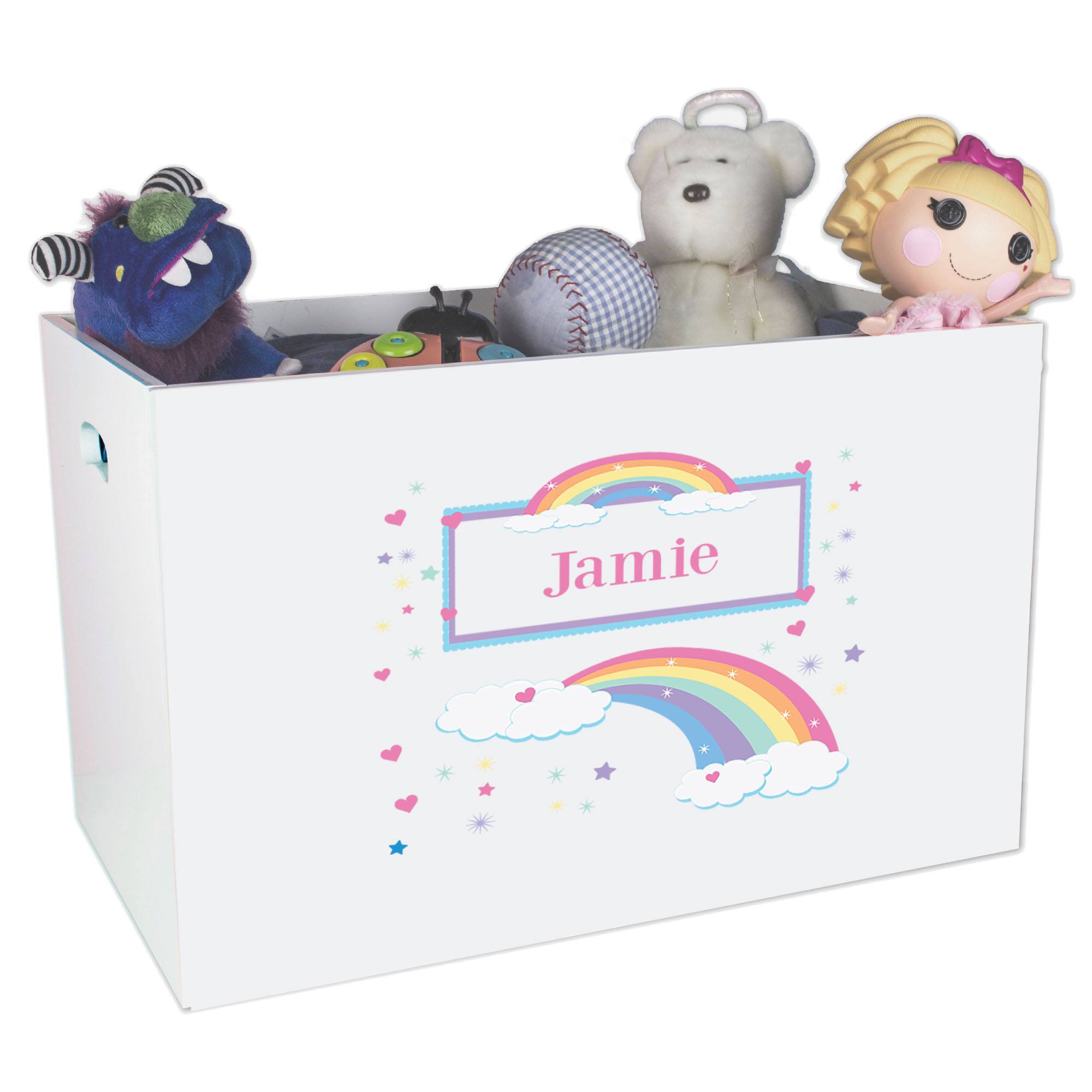 pastel toy box