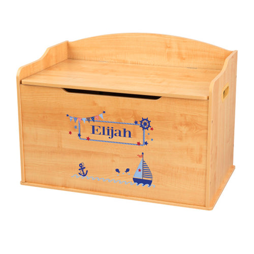 sailboat toy box