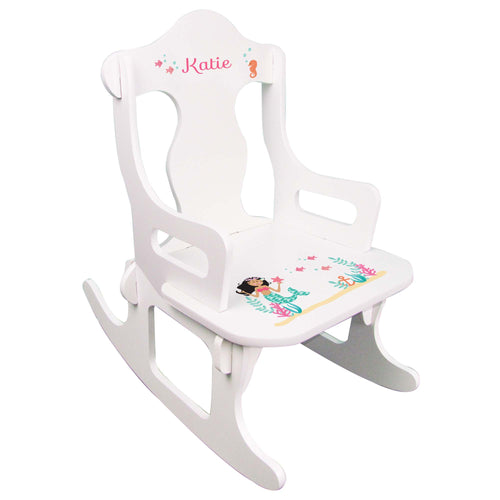 childs rocking chair with name