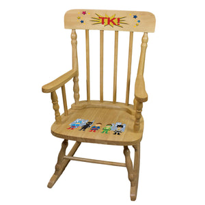 personalized childs rocking chair